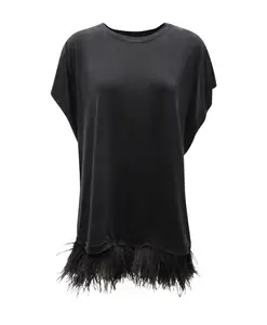 Платье-Футболка макси Dondup, черный