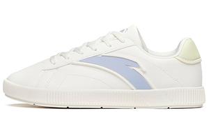 Кроссовки для скейтбординга Life Collection женские, низкие, цвета слоновой кости, белый/фиолетовый/зеленый принцессы Anta