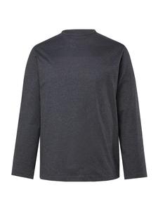 Футболка с короткими рукавами цвета антрацитовый меланж JP1880