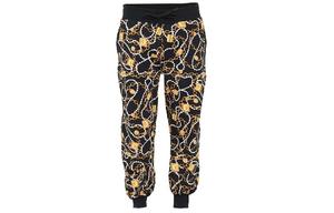 Вязаные спортивные штаны мужские черные MOSCHINO