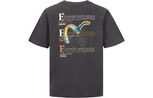 Футболка мужская Evisu, темно-серый