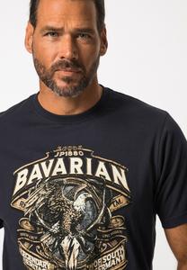 Футболка с принтом SHORT SLEEVE TRADITIONAL COSTUME ROUND NECK JP1880, темно-синий