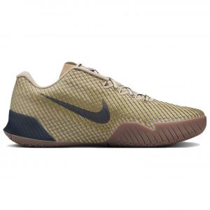 Кроссовки Nike Court Vapor Tennis Shoes Men Low-top Sanddrift/Thunder Blue/Gum Medium Brown/Metallic Gold, синий