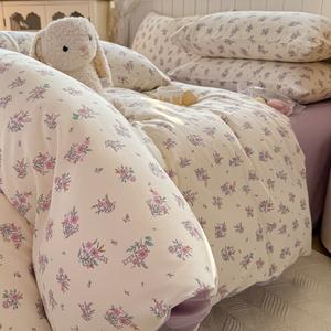 Fuanna Пододеяльник 150х200 см из ультрамягкого хлопка класса А, материнско-младенческий сорт