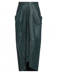 Юбка миди Isabel Marant, темно-зеленый