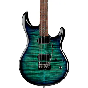 Электрогитара Ernie Ball Music Man Luke 4 HH с кленовой верхней декой, Blue Dream