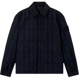 Стеганая куртка с вставками STONE ISLAND, синий