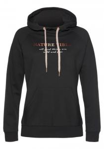 Толстовка LASCANA, черный