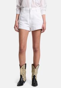 Джинсовые шорты TAILORED SLOUCH 7 for all mankind, белый