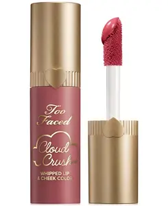 Cloud Crush, взбитые румяна для губ и щек Too Faced, headliner