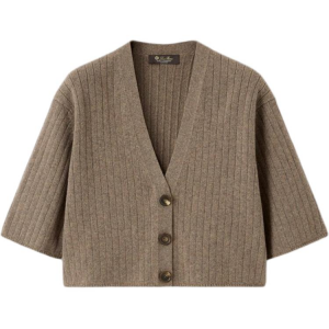 SS26 Кашемировый свитер Women's Loro Piana, rustic коричневый blend