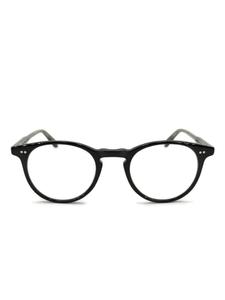 Очки в круглой оправе Garrett Leight, черный