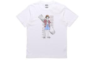 Футболка мужская белая Uniqlo, белый