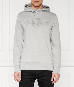 Толстовка Gant Regular Fit, серый