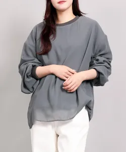 Шифоновая многослойная толстовка Aimoha - Select -, цвет Navy