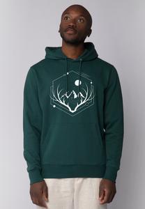 Худи watapparel WANDERLUST AT NIGHT, Glazed Green/Dark Green