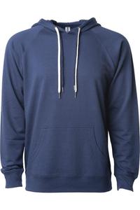 Independent Trading Co. Легкая махровая толстовка Icon с капюшоном и петельчатой ​​спиной, индиго