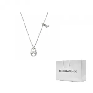 EMPORIO ARMANI Серебряное колье 925 пробы