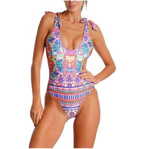 Женский слитный купальник с запахом La Moda Clothing, No Color