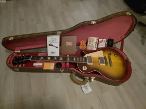 Gibson 1958 Les Paul Standard НОВЫЙ Custom Shop R8 Royal Tea Burst