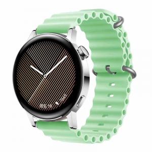Biaodaige Часы Strap Huawei Compatibility Silicone Material, Pistachios