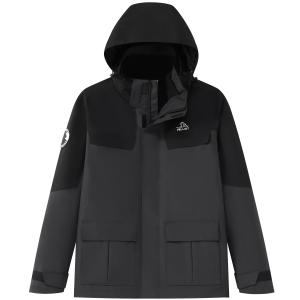 PELLIOT Ветровка мужская водонепроницаемая ветронепроницаемая дышащая и износостойкая, Rusty Gray/Two-Piece Set