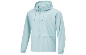 Li-Ning Fitness Series дышащая и водонепроницаемая одежда с защитой от солнца для мужчин, цвет milk blue