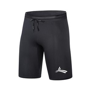 Беговые шорты с задней молнией на талии unisex Volanti, черный