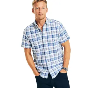 Рубашка с коротким рукавом Nautica WR3510, синий