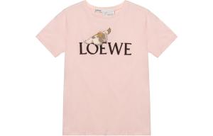 Футболка женская Loewe x Howl's Moving Castle, розовый