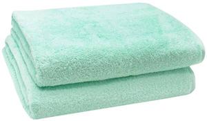 Банное полотенце Zollner 00000321 2 шт, 100x1x150 см цвет mint