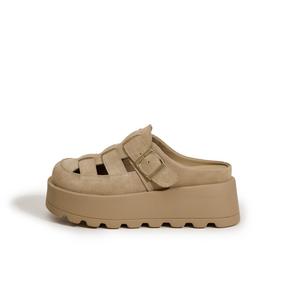 Milan love song Тихие устойчивые к истиранию нескользящие закрытые тапочки для женщин абрикос, цвет Apricot