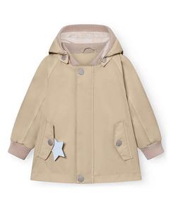 Унисекс весенняя куртка Matwally MINI A TURE, коричневый/бежевый