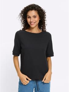 Heine Футболка с коротким рукавом черного цвета