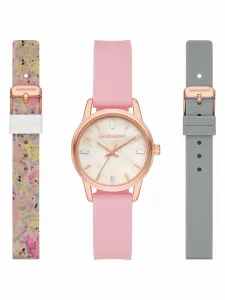 Женские аналоговые силиконовые часы Skechers SR9087, цвет Blush