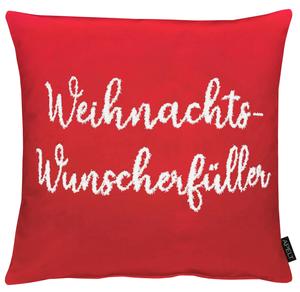 Чехол на подушку X-Mas, 46x46 см, красный