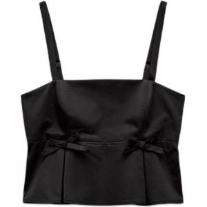 Футболка женская черная ZARA