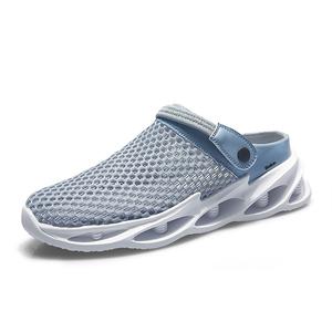 BAKE Скользоустойчивые износостойкие дышащие низкие повседневные туфли мужские синие, цвет Blue