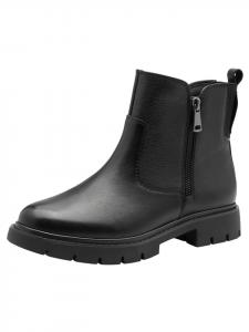 Tamaris Широкие ботильоны черного цвета