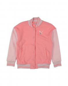 Куртка для девочек Classics Sweater Wthr Bomber Jacket G Puma, розовый