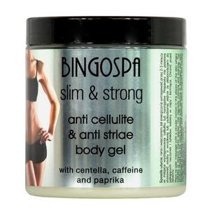 Гель для тела с центеллой, кофеином и паприкой, 250 г Bingospa Slim&Strong