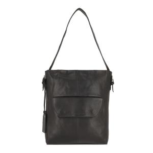 Сумка через плечо Cowboysbag Brampton Leder 28 cm Laptopfach, черный