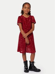 Элегантное платье обычного кроя R30168 M Michael Kors Kids, красный