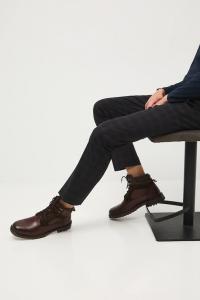 Высокие кожаные сапоги Medicine, коричневый