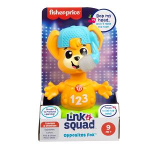 Fisher-Price Link Squad Lisek Музыкальные противоположности Развивающая игрушка Версия на польском языке Mattel