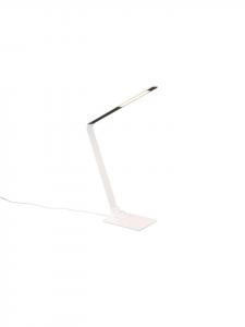 Trio Leuchten Настольная лампа TRAVIS в матовом белом цвете