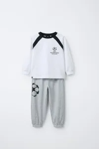 Для детей от 2 до 6 лет / пижама лиги чемпионов уефа Zara, серый