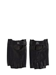 Перчатки без пальцев Karl Lagerfeld, черный