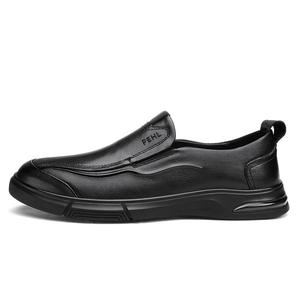 PEHL Мужские повседневные туфли с низким верхом, черные/коричневые