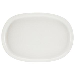Сервировочное блюдо Uno, овальное сервировочное блюдо с сатинированной специальной глазурью, гармонично сбалансированное Creatable, белый